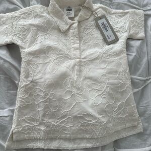 Kith baby iris katya white dress 
New never worn 
Size 6-9 months